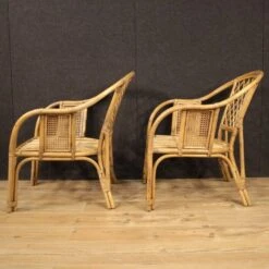 Pair Of Italian Wicker Armchairs From The 60s -Chairly Shop c5178da6 251c 4fa1 aa8b d7ee2bbe55f2