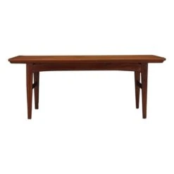 Teak Bench, Danish Design, 1970s, Production: Denmark -Chairly Shop c5aba235 7d57 4e40 bb3a 9b5af0212b7d
