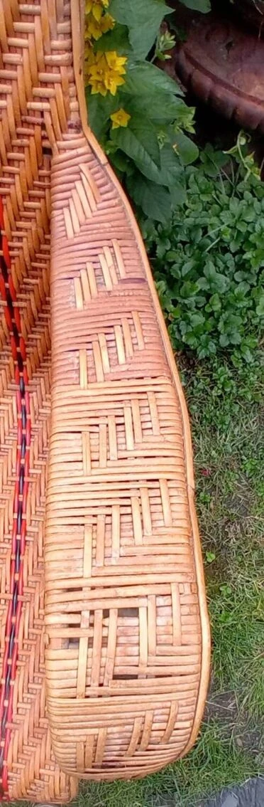 Vintage Rattan And Bamboo Armchair 10 Vintage Rattan And Bamboo Armchair - Image 8