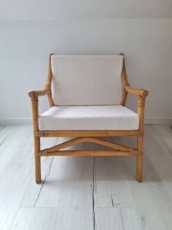 Bamboo And Terry Fabric Armchair -Chairly Shop c63ad941 b0cb 44aa b3ce 8ba1e8e589f2