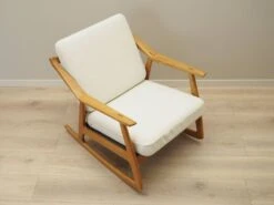Oak Rocking Chair, Danish Design, 1960s, Designer: H. Brockmann Petersen, Production: Randers Møbelf -Chairly Shop c6c64430 b3f3 4d37 9d50 d93f78fbb4c4