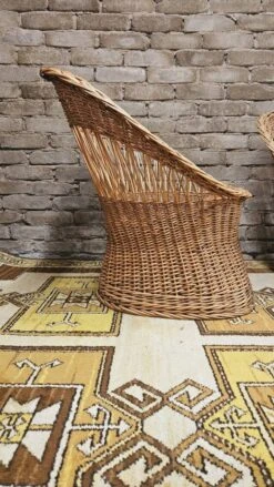 Set Of 3 Wicker Rattan Armchairs 1970 -Chairly Shop c751435c 74bc 476c 8b13 7dd210eadc67