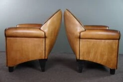 Set Of Two Bart Van Bekhoven Sheep Leather Design Armchairs -Chairly Shop c801362b e1e2 484c b27a d1f554047e7c