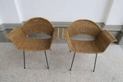 Pair Italian Wicker Chairs -Chairly Shop c82607bd 1b88 4be9 8ae6 8e7dd6e814eb
