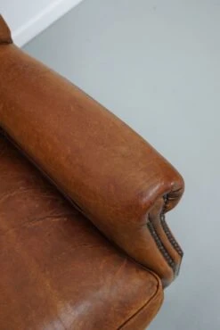 Vintage Dutch Cognac Colored Leather Vintage Dutch Cognac Colored Leather Club ChairClub Chair -Chairly Shop c974935d a32d 4843 8951 cd28083e6ea3