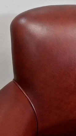 Pair Of Small Club Armchairs In Sheepskin Leather - Reproduction -Chairly Shop c9943722 65c9 4cc2 8ad5 ecbb4a6e41ca