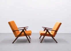 Mid Century Easy Chair Model B 310 Var In Sunset Velvet -Chairly Shop ca057409 3d41 49ce af56 3a37c511734d