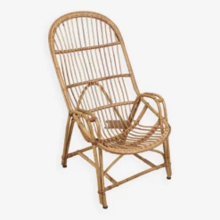 Old, Vintage Rattan Armchair -Chairly Shop ca4e2ab2 a9da 43b3 adeb 5aaf720aa20d