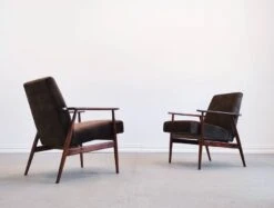 1960 Henryk Lis Mid Century Armchair In Chocolate Velvet 28 1960 Henryk Lis Mid Century Armchair In Chocolate Velvet -Chairly Shop cae583d0 eb92 4dc8 9af6 4deceb69a6ee