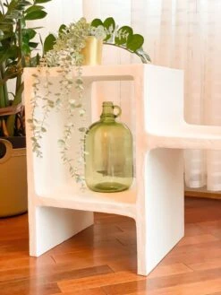 Natural Concrete Entrance Bench - Length 100 Cm - Niche Storage -Chairly Shop cb8a13d0 aeb7 4dc1 942d 34c3e2569d4b