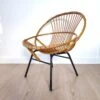 Vintage Rattan Chair, Rohe Noordwolde, 1960s -Chairly Shop cbc72380 b69f 43bf 9973 234a09a4dd5b