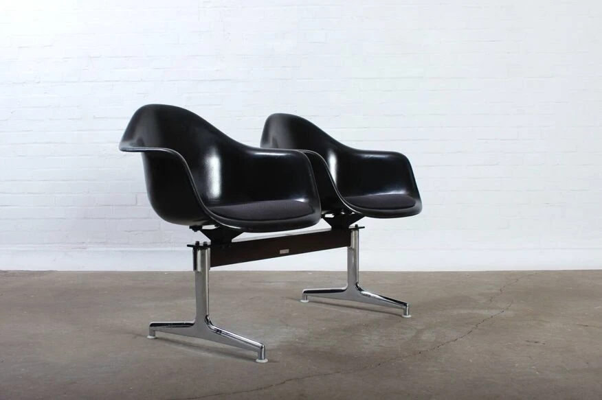 Vintage Eames Bank Stuhl Vitra Miller Mid Century Design 70er 13 Vintage Eames Bank Stuhl Vitra Miller Mid Century Design 70er - Image 11