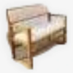 Vintage Oak Bench From The 50s