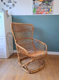Rattan Armchair By Tito Agnoli -Chairly Shop d08b577c 8be1 4fd5 9fda 9f7bbce0d913