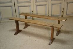Pair Of Small Oak Benches -Chairly Shop d2063fcc 6036 4cce b4d2 5a371bf88b9b