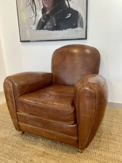 Cognac Leather Club Chair -Chairly Shop d2336ff7 1977 4db8 b330 77b0d441509f