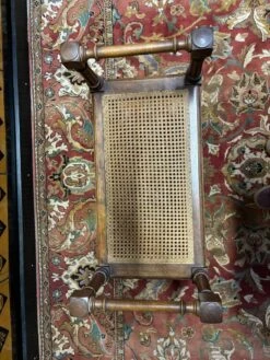 Small Louis XVI Style Cane Bench -Chairly Shop d2435148 80c2 41d9 a819 db491ad95b6b