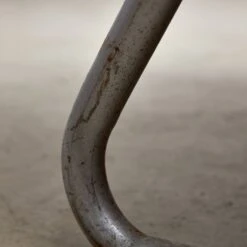 Low Chair On A Tubular Metal Frame With Orange Upholstery, 1970s -Chairly Shop d459ae38 baf5 404e 9c5b 725771006baf