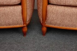 Fauteuils Lounge « Barrel » Du Milieu Du Siècle, De Style Art Déco, Dans Le Style De Paul Follot, France 1960 -Chairly Shop d5a347e3 917a 4cfa a2bd 55fadb980563