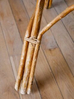 Shell Armchair In Rattan And Bamboo, Early 20th Century -Chairly Shop d6f52f38 b5d1 4533 981e 66a75a5d06f4