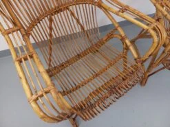 Pair Of Italian Armchairs By Vittorio Bonacina In Vintage Rattan From The 60s -Chairly Shop d755cada 6145 41d0 99c3 4aeb96c495de