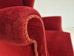 1970s, Danish Highback Wingback Armchair, Original Condition, Furniture Velour, Ash Wood. 22 1970s, Danish Highback Wingback Armchair, Original Condition, Furniture Velour, Ash Wood. -Chairly Shop d8fc3d70 7dd9 4b2e aa97 6d85a383a391