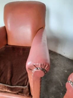 Pair Of Leatherette Club Chairs -Chairly Shop d9262bf4 bf12 415f b694 3504fd386170