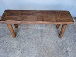 Bench 100 Cm Old Solid Wood With Patina -Chairly Shop d9da683e 1090 4ee8 ab24 c90f22fa87c4