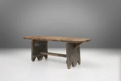 Grey Wooden Bench, France Ca 1890 19 Grey Wooden Bench, France Ca 1890 -Chairly Shop d9dc8ce1 21b7 4a79 b86f 4aa2bd7e707e