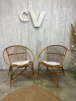 Pair Of Rattan Armchairs -Chairly Shop d9f5d56b 3b3f 4f46 92f7 5eb49709a887