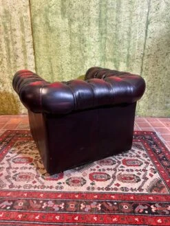 Chesterfield Red Leather Tub Chair English -Chairly Shop db00935c 0b8e 45db b8af db90d924eb84