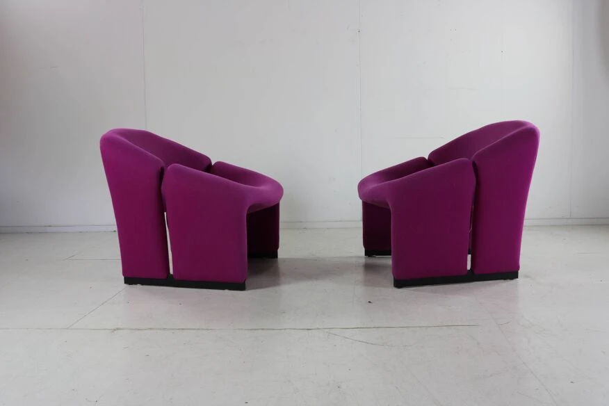 Set Of Two Original M / Groovy Chairs By Pierre Paulin For Artifort 11 Set Of Two Original M / Groovy Chairs By Pierre Paulin For Artifort - Image 9