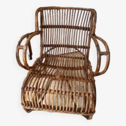 Wicker Armchair From The 70s -Chairly Shop dbca6bc3 e3f8 452b 8ce4 ddb6994e764f