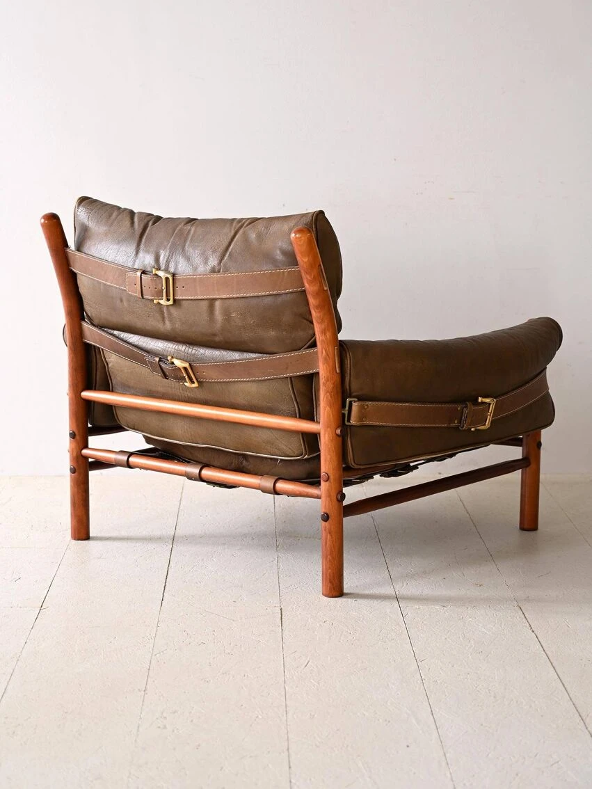 Arne Norell Leather Armchair 15 Arne Norell Leather Armchair - Image 13
