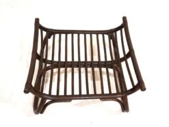 Manou Rattan Lounge Chair In Pagoda Style With Ottoman -Chairly Shop de11f0f5 72ce 4751 828f f77dcaf85a78