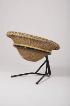 Arnold Bueno Rattan And Metal Armchair By Mesquita -Chairly Shop de2b847e 49cf 40e2 b91c cf6708c8e1ff