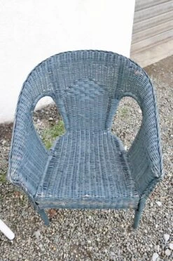 3 Vintage Rattan Armchairs, Adult Size, 60s -Chairly Shop e3ebcdb5 a77f 4cdb 94bf 108a5593075a