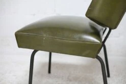 Pair Of Tubular Armchairs, Imitation Leather. Circa 1950 -Chairly Shop e4695c3f a6cc 4a24 9a6f 51c6b953b4c5