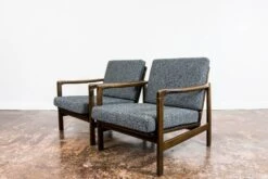 Pair Of Restored Mid Century Armchairs By Zenon Bączyk, 1960's -Chairly Shop e6022b0a 4738 40d2 a102 b4496e01c72d