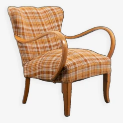 Sculptural Scandinavian Modern Armchair, 1950’s -Chairly Shop e653c123 0574 44fe 9829 a209e76cd4bd