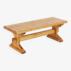 Small Solid Pine Bench-coffee Table From 1980’s, Sweden -Chairly Shop e681e3bb a1af 4ee0 a3db a9539cddc754