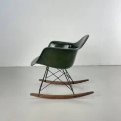 Eames Herman Miller 1950s RAR Rocking Chair In Dark Olive Green -Chairly Shop e7806637 92f2 4bb6 9f57 8d0bbe4796d3
