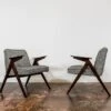 Customizable Pair Of Restored Mid Century "Bunny" Armchairs, 1970's -Chairly Shop e7b13963 e726 48c3 96e8 a11d2a9d3b14