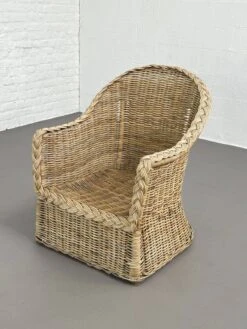 Rattan And Wicker Convertible Armchair -Chairly Shop e7d39670 5c1f 4c80 97ba 1fd80125c795