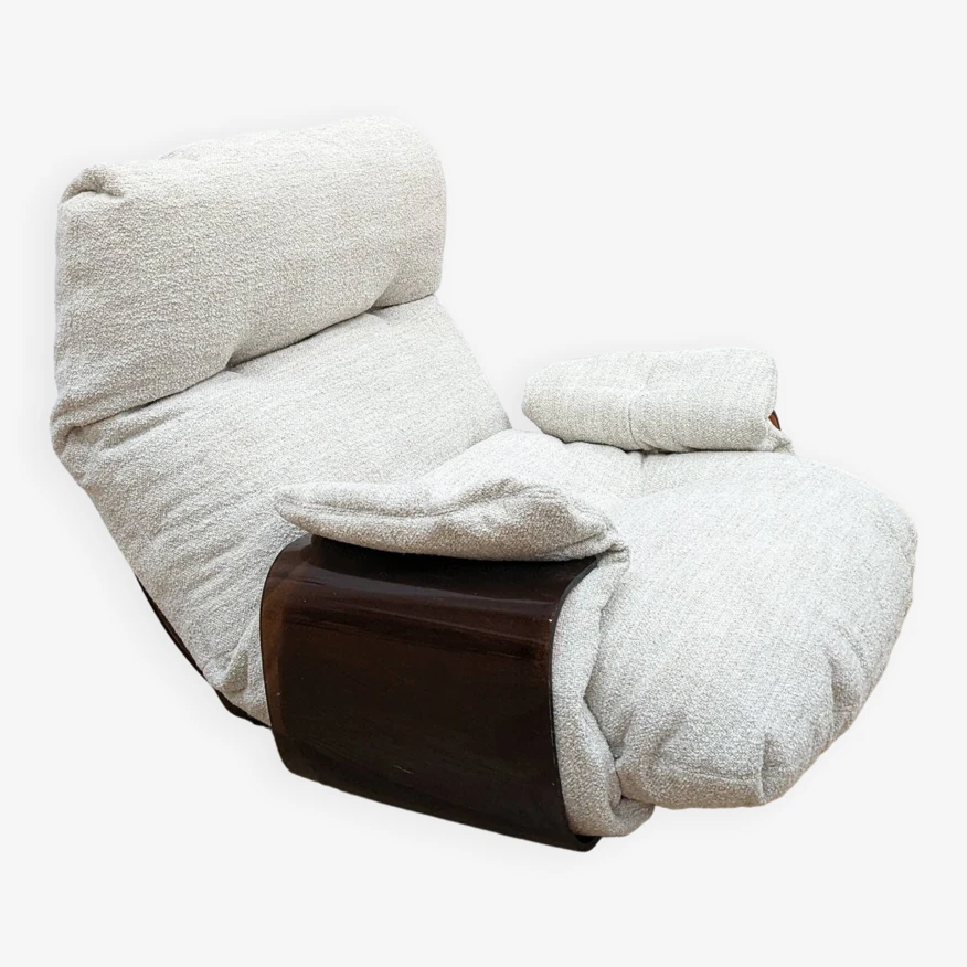 Marsala Armchair Ligne Roset Ecru 5 Marsala Armchair Ligne Roset Ecru - Image 3