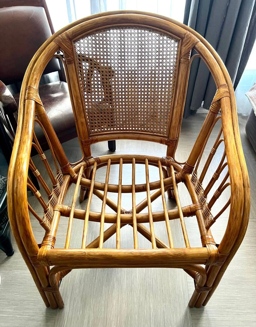 Light Rattan Armchair 10 Light Rattan Armchair - Image 8