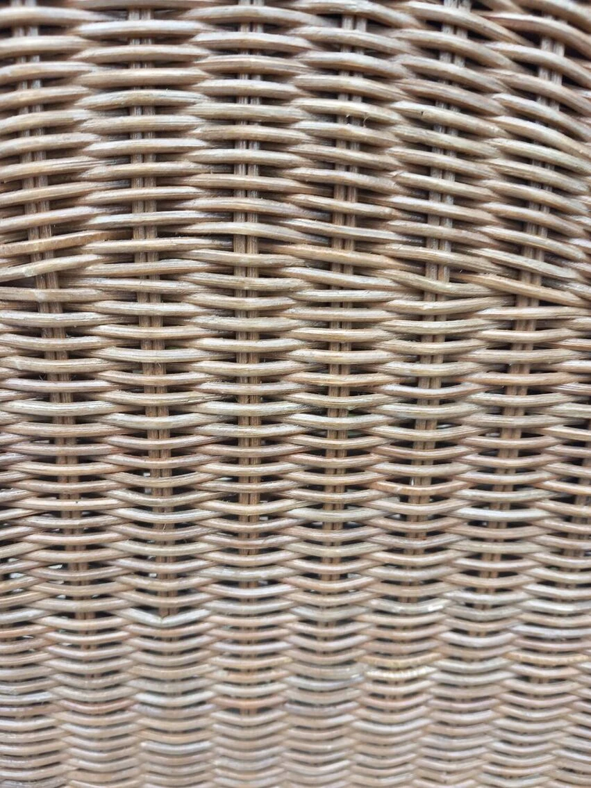 Pair Of Rattan And Wood Armchairs 11 Pair Of Rattan And Wood Armchairs - Image 9