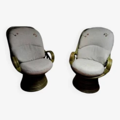 2 Vintage Swivel And Tilting Armchair 1970 -Chairly Shop e9d855e0 e8ec 4d72 8354 231da4f2e70c