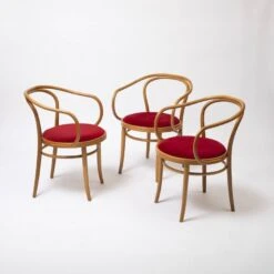 Set Of 3 Bentwood B9 Chairs Produced By Jasienica, Poland, 1980s -Chairly Shop ece945a7 7084 4529 988e 73a6c8d2cd19