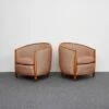 Fauteuils Lounge « Barrel » Du Milieu Du Siècle, De Style Art Déco, Dans Le Style De Paul Follot, France 1960 -Chairly Shop ed5e68e3 d53c 487d 8fd3 700cccffe725